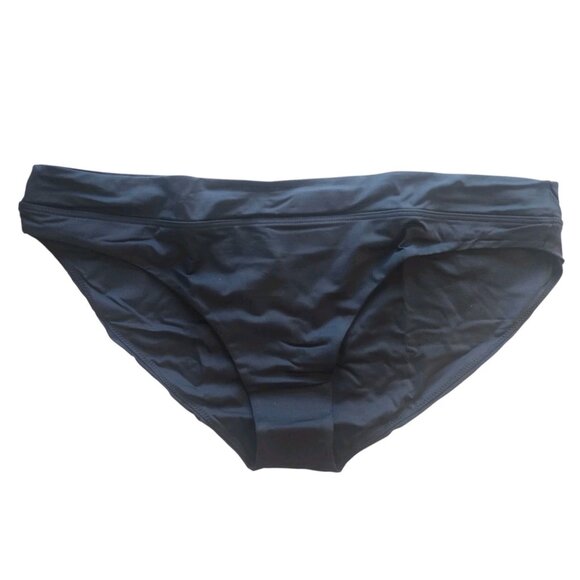 PrAna Womens Size X Large Black Summer Wave Bikini Swim Beachy Bottom NWT - Picture 2 of 5